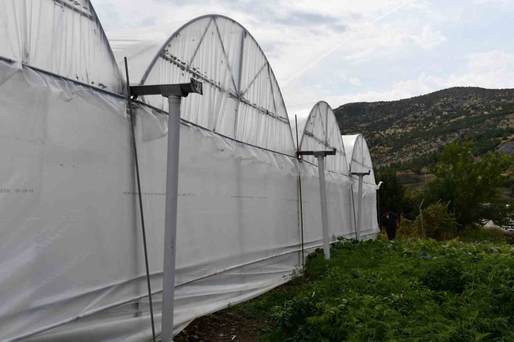 Devletten Aldıkları Yüzde 50 Hibe İle Ailelerin Kurduğu Seralar Gelir Kaynakları Oldu
